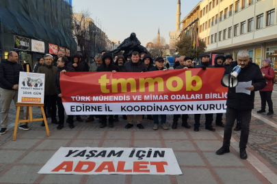 “Adalet Nöbeti” Sırası Edirne’de