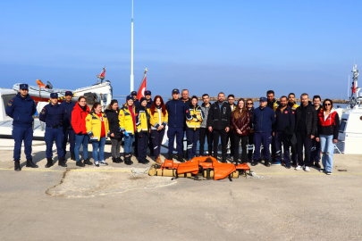 Edirne'de, Sahil Güvenlik ve 112 İşbirliğiyle ‘Tıbbi Tahliye Eğitimi’