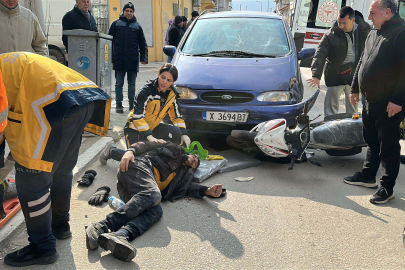 Edirne’de Otomobil ile Motosiklet Çarpıştı: 2 Yaralı