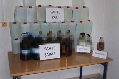 Çanakkale’de 240 Litre Sahte İçki Ele Geçirildi