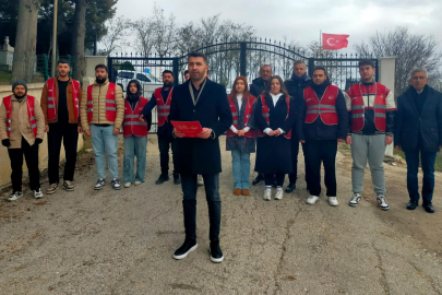 CHP Edirne Gençlik Kollarından Teğmenlere Destek