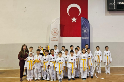 Havsa’da Taekwondo Sporcularına Kuşak Töreni