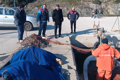 Saros’ta Liman ve Balıkçı Barınağına Denetim