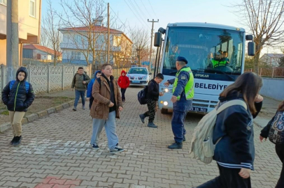 Kırklareli’nde Okul Servisleri Denetlendi