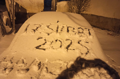 Edirne'nin Sınır Köylerinde Kar Yağışı Başladı