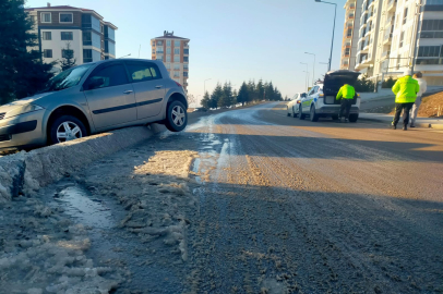 Edirne’de Buzlanma Kazaya Neden Oldu