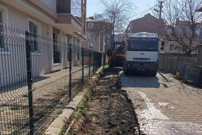 Muratlı Belediyesi’nden Yol Onarım ve Temizlik Çalışmaları