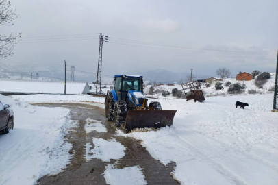 Yenice'de Kar Yağışı Sürüyor