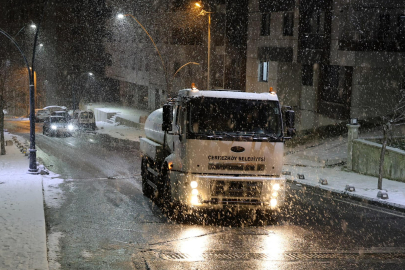 Çerkezköy Belediyesi’nden Buzlanmaya Karşı Önlem