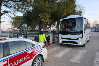 Kırklareli'nde Okul Servisleri Denetlendi