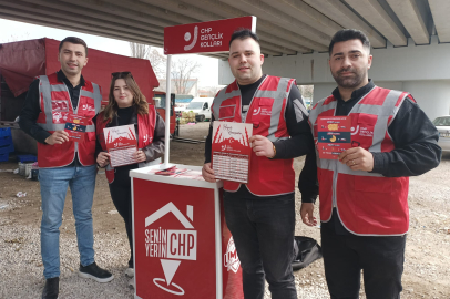 CHP Edirne İl Gençlik Kollarından Ramazan Pideli Broşür