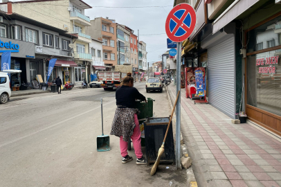 Havsa’da Cadde ve Sokaklarda Temizlik