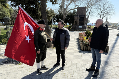 Şehitler için 7 yıldır İstanbul'dan Çanakkale'ye yürüyor