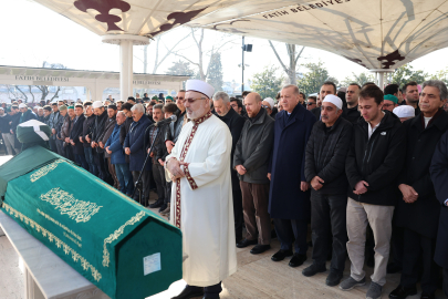 Cumhurbaşkanı Erdoğan, Kasım Yağcıoğlu'nın Cenaze Törenine Katıldı