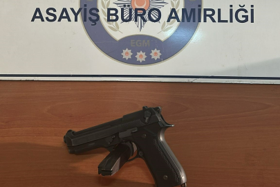 Keşan’da Polisin Üst Arması Yaptığı Şüpheliden Ruhsatsız Tabanca Ele Geçirildi