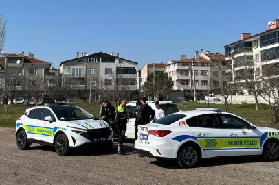 Tekirdağ'da Drift Atan İki Araç Sürücüsüne Ceza Kesildi