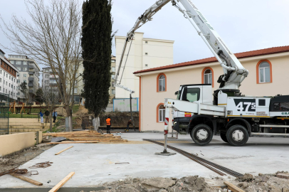 Çerkezköy Belediyesi İstasyon Mahallesi’ndeki Camii İçin Çalışmalara Başladı