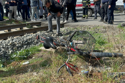 Tekirdağ’da Bisikletli Yaşlı Adama Tren Çarptı