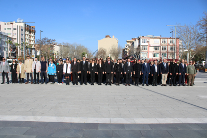 Çanakkale'de 14 Mart Tıp Bayramı Dolayısıyla Tören Düzenlendi