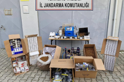 Tekirdağ'da 100 Bin Makaron Ele Geçirildi