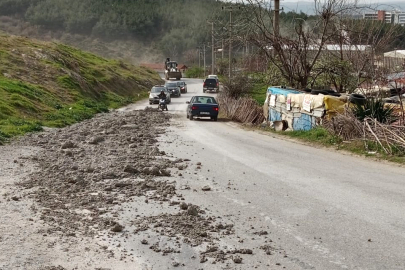 Yola Beton Döken Kamyonun Sahibi Firmaya Ceza