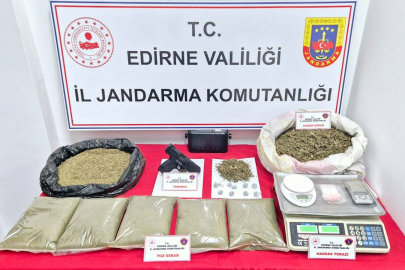 Edirne'deki Uyuşturucu Operasyonunda Yakalanan 2 Şüpheli Tutuklandı