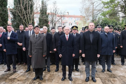 Kırklareli’nde Çanakkale Deniz Zaferi ve Şehitleri Anma Günü Töreni