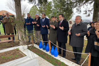 Süloğlu'nda Şehit Tuncay Güdücü’nün Kabri Ziyaret Edildi