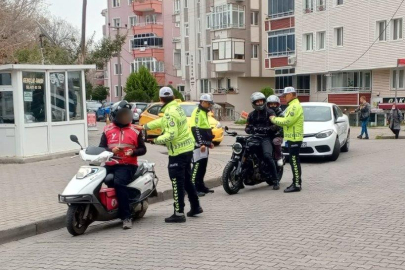 Lüleburgaz'da Polis Ekipleri Trafik Denetimi Yaptı