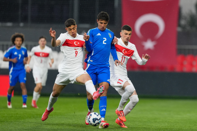 U20 Milli Futbol Takımı, İtalya'ya 3-0 Mağlup Oldu